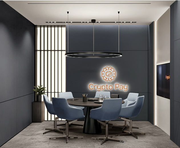 CryptoPay Lebanon VIP exchange room in Dbayeh